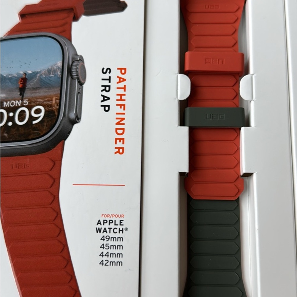 Never used UAG Apple Watch Band 49/46/45/44mm Silicone Reversible Magnetic